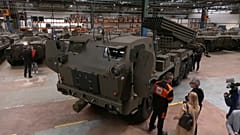 Ein RM-70 Premysl-Raketenwerfer