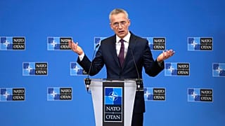Nato-Generalsekretär Jens Stoltenberg in Brüssel, 21. März 2023 