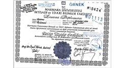 Cumhurbaşkanı Erdoğan'ın diploması
