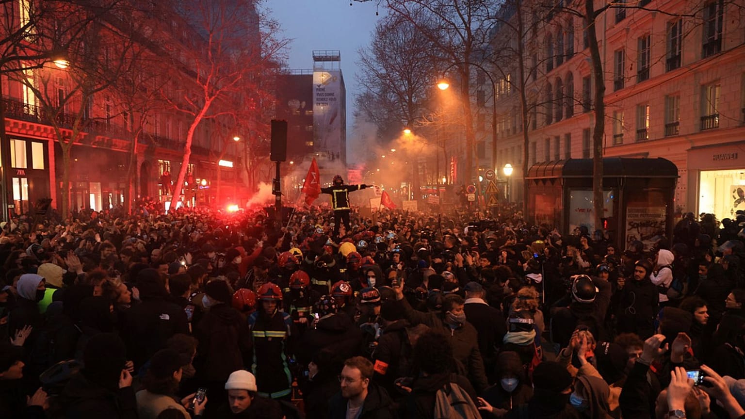 France Pension Protests