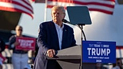 Trump in Waco, Texas, USA 
