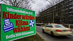 Wahlplakat Plakat der Initiative "Klimaneustart"