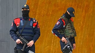 Άνδρες των ειδικών δυνάμεων της αλβανικής αστυνομίας
