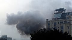 صورة من انفجار سابق في كابول 