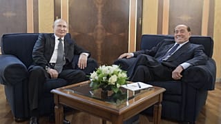 2019: Silvio Berlusconi volt olasz kormányfő az orosz elnökkel Rómában