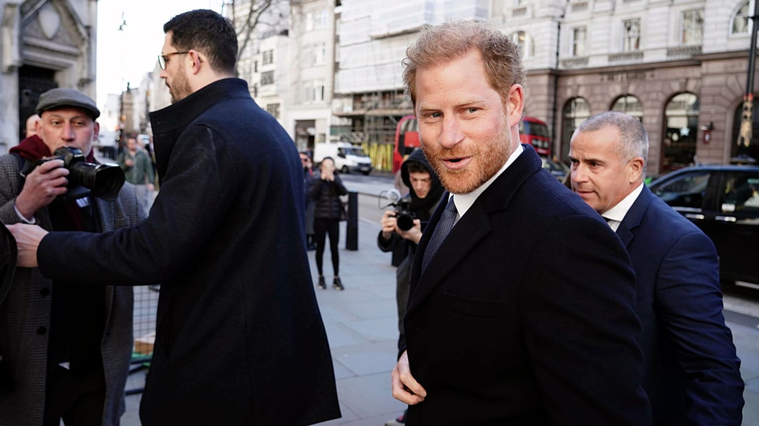 Presn Harry Londra'da