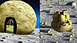 Cientistas experimentam materiais como batatas e sal para construir casas na Lua e em Marte