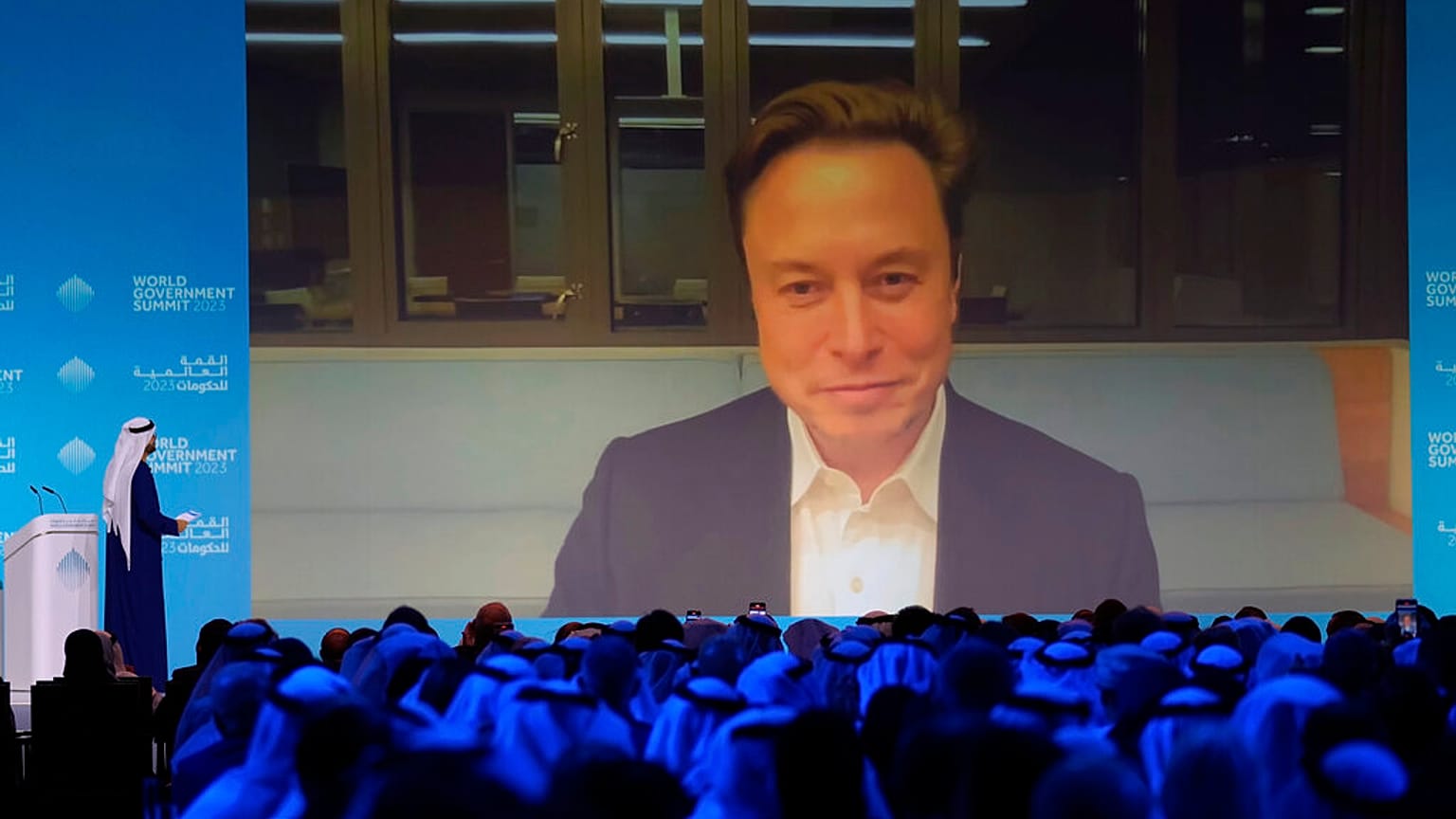 Elon Musk Dünya Hükümetler Zirvesi'nde konuşma yaptı (arşiv)
