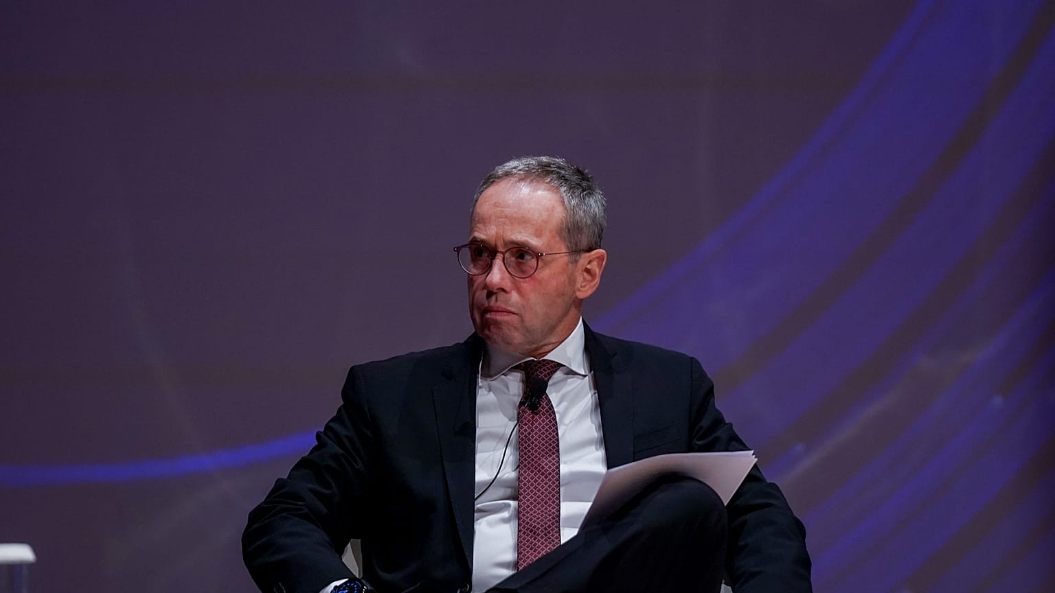 Βασίλης Κουτεντάκης, Chief Retail Banking & Μέλος του Δ.Σ. της Τράπεζας Πειραιώς, στο 4ο Διεθνές Συνέδριο του ΟΕΕ. 