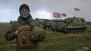 Soldados ucranianos entrenados por el Ejército británico el pasado 24 de marzo.