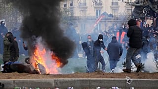 Nueva jornada de protestas y enfrentamientos en París