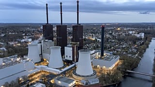 A Lichterfelde gáztüzelésű erőmű Berlinben