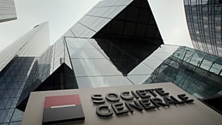 FILE - A view of the Societe Generale bank headquarters in La Defense, west of Paris, Wednesday, Feb. 13, 2013