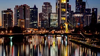 Frankfurt finans bölgesi