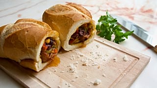 A Naples street food favourite - Cuzzetiello