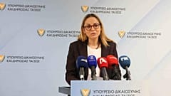 η Υπουργός Δικαιοσύνης και Δημοσίας Τάξεως της Κύπρου, Άννα Κουκκίδη-Προκοπίου