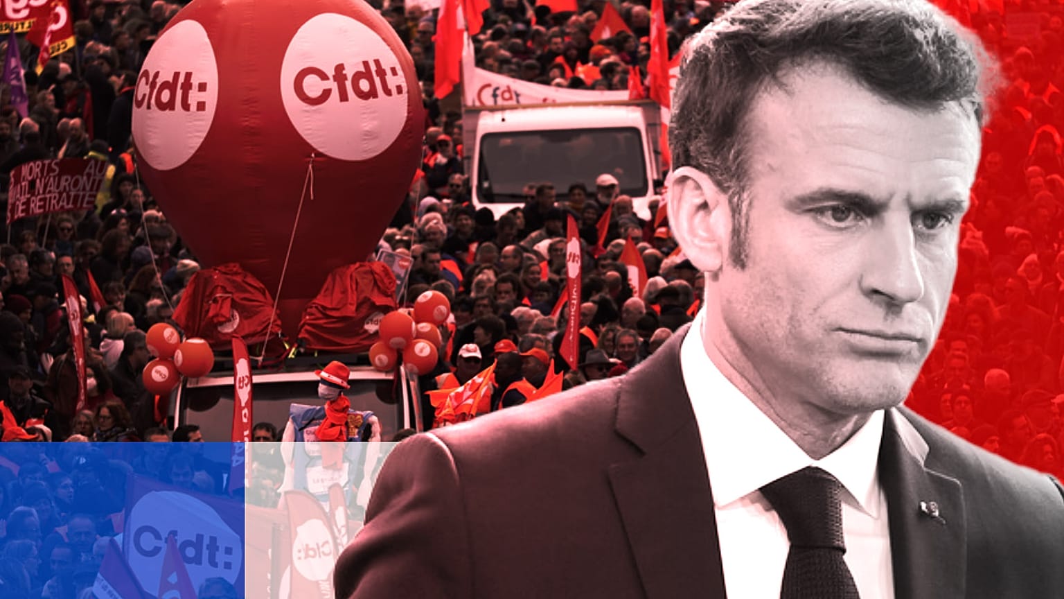 Le président français Emmanuel Macron face à la contestation des Français