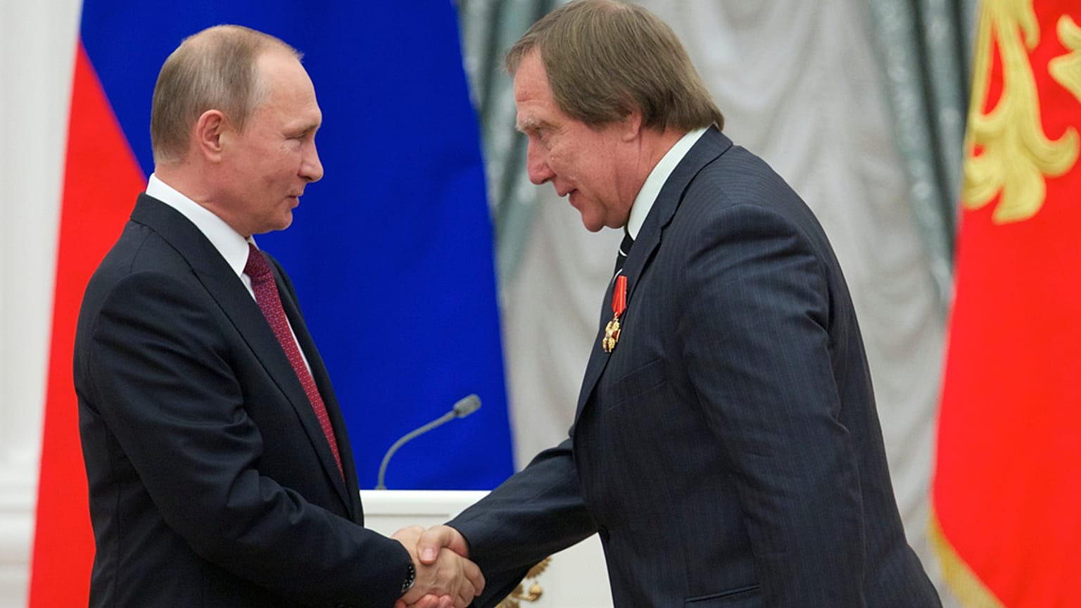 Putins Jugendfreund, der Cellist Sergei Roldugin 