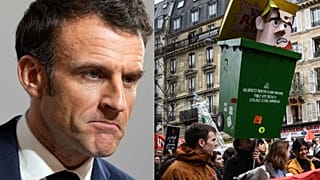 The hashtag #MacronOrdure (#MacronGarbage) has been trending - here's why