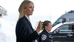 Gwyneth Paltrow à sa sortie de la salle d'audience du tribunal de Park City, dans l'Utah, le 31 mars 2023