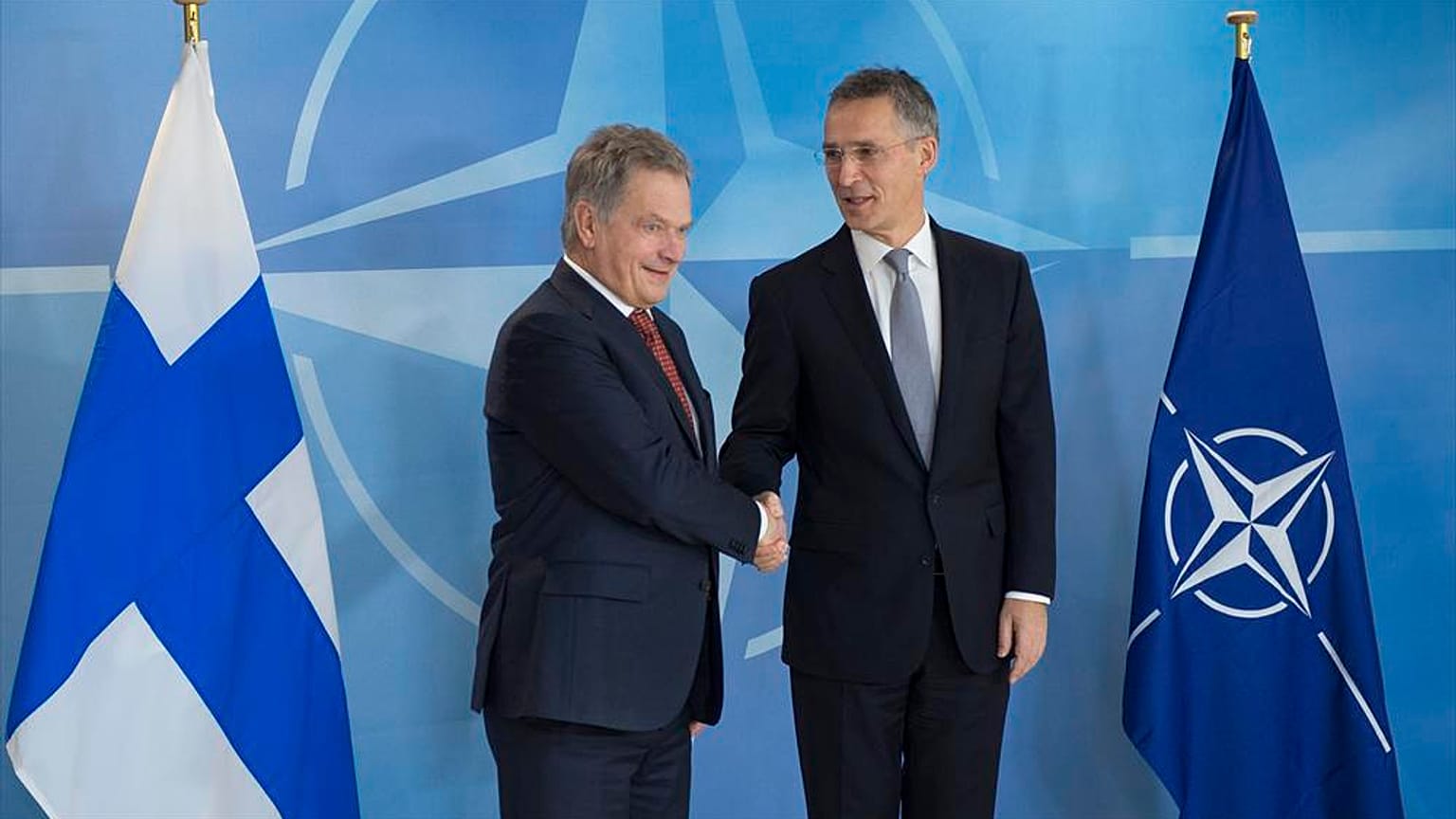 Finlandiya Cumhurbaşkanı ile NATO Genel Sekreteri