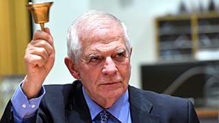 Josep Borrell megnyitja az EU külügyminisztereinek és védelmi minisztereinek találkozóját Brüsszelben 2023. március 20-án.