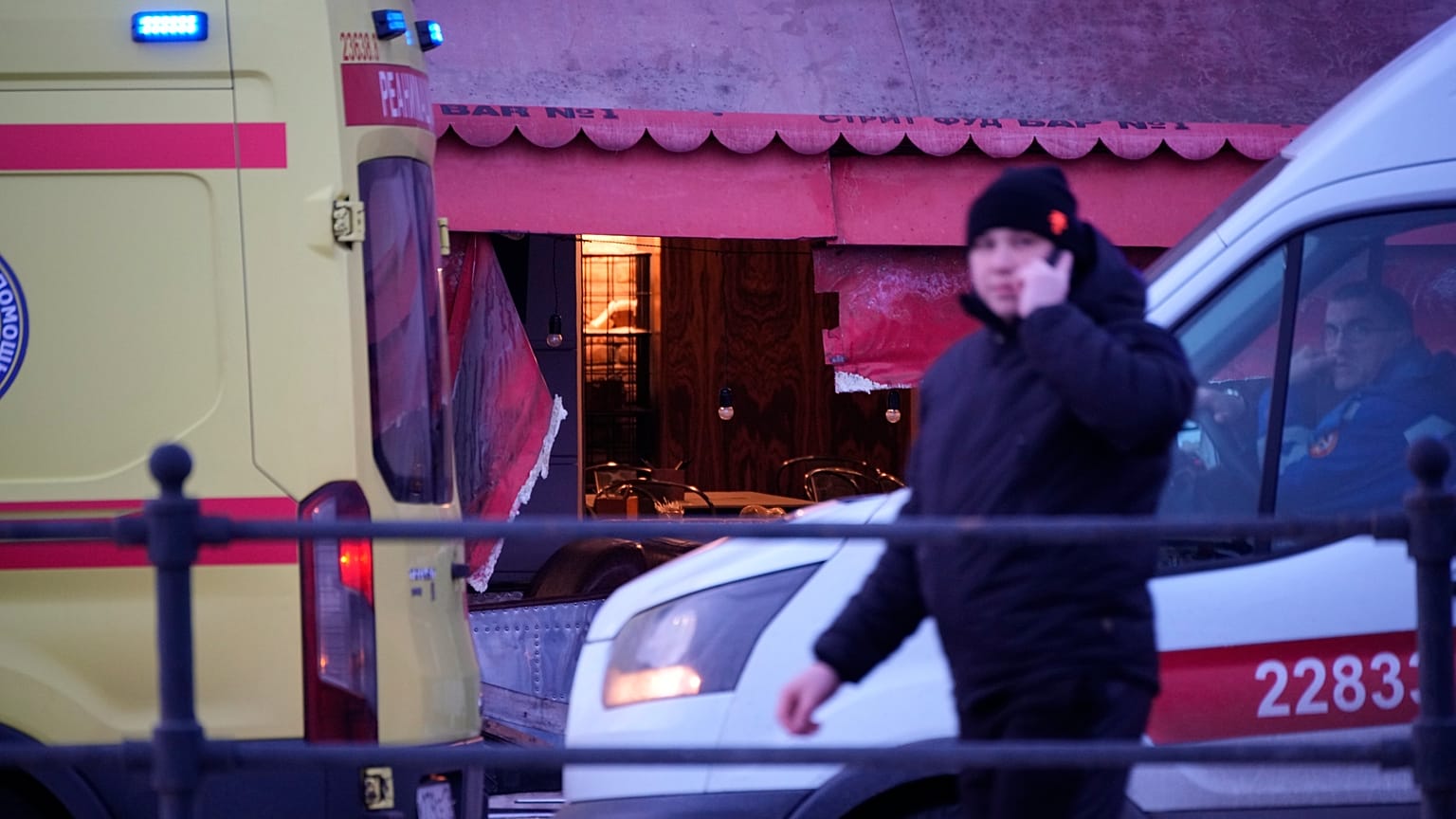 A szentpétervári robbantás helyszíne