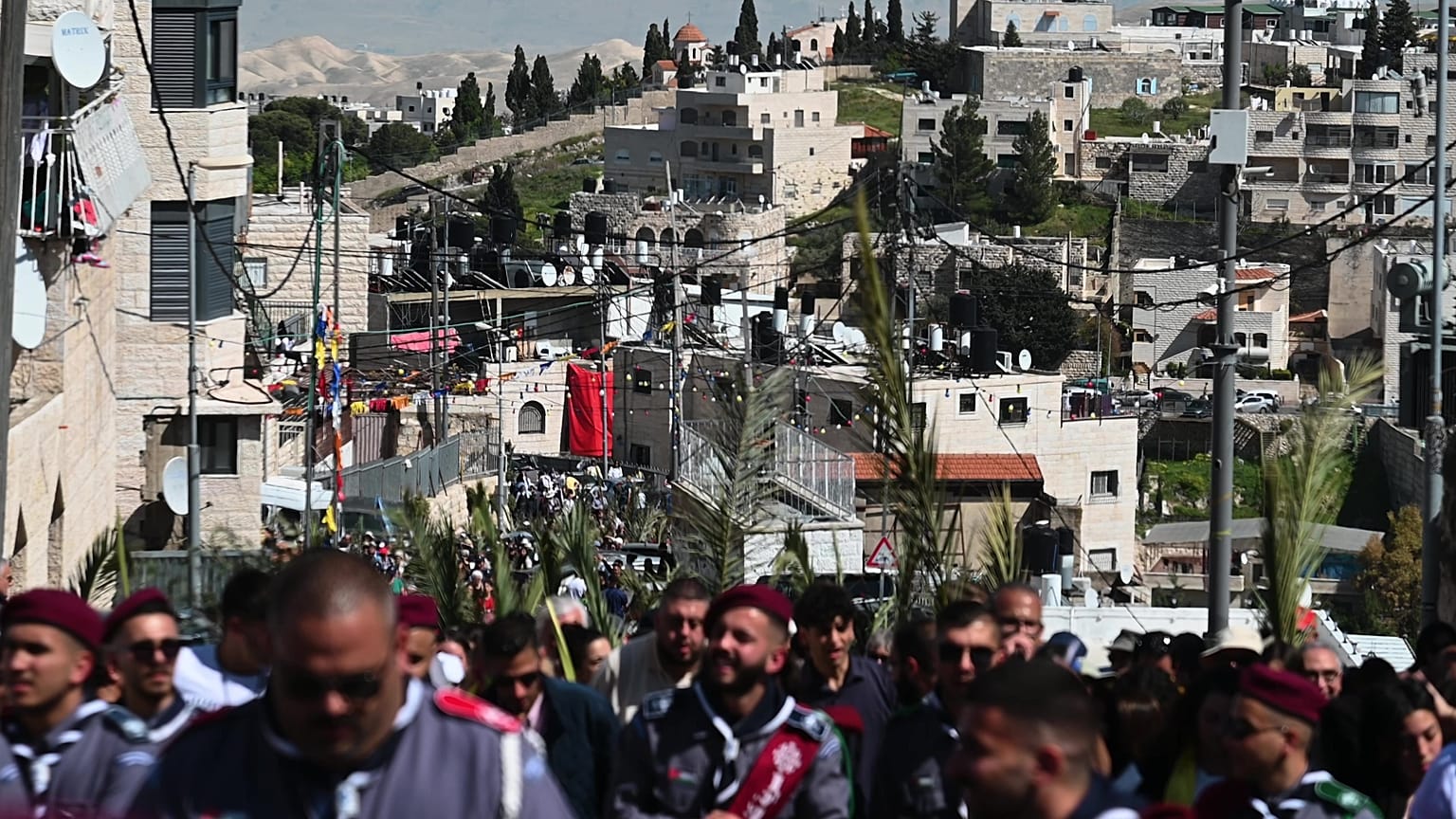 Palmsonntag in Jerusalem