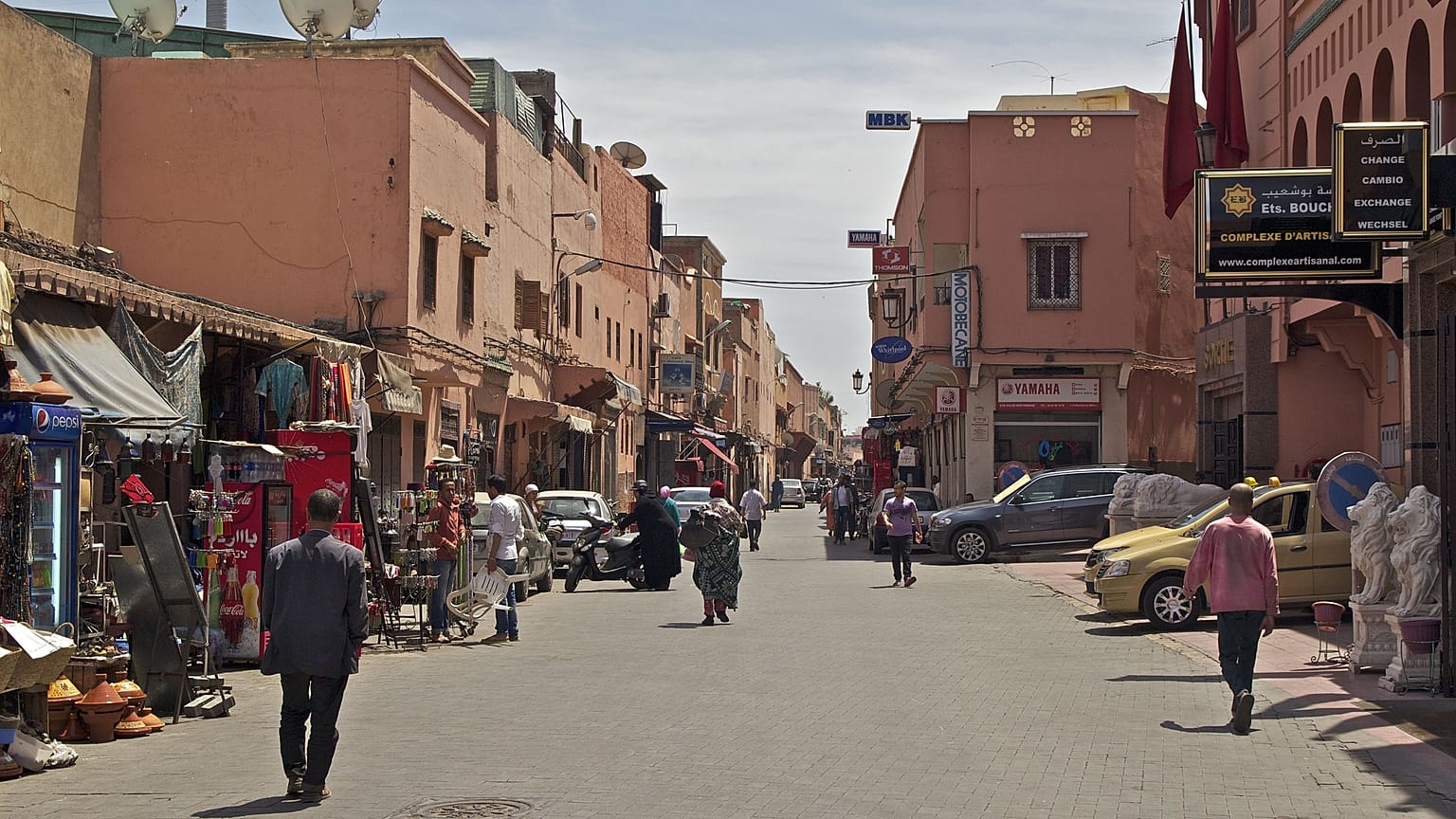 الصورة من العاصمة الرباط 