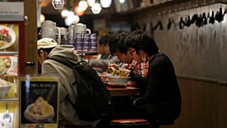 Japonya'da bir ramen restoranı (arşiv)