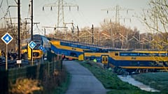 Los dos trenes accidentados