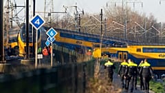 Hollanda'da tren kazası