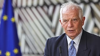 European Union foreign policy chief Josep Borrell at the European Council building in Brussels, April 4, 2023.