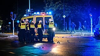 FILE: Far-right activists burned a Quran in the southern Swedish city of Malmo, sparking riots and unrest, 28 August 2020. 