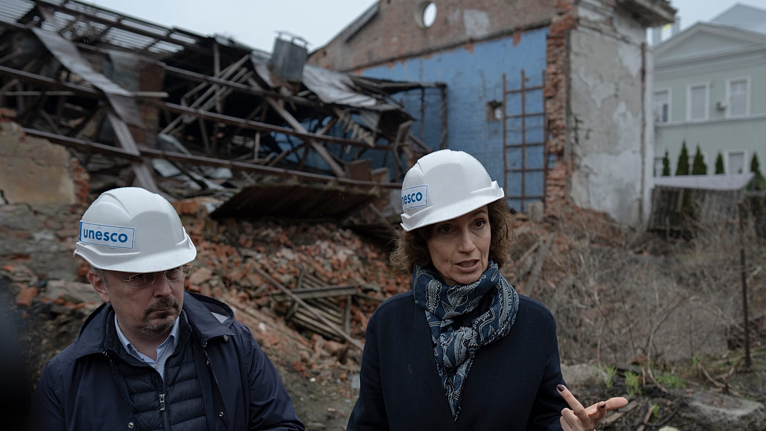 Audrey Azoulay directrice générale de l'Unesco - 03.04.2023