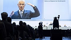 Bei der Aktionärsversammlung in Zürich