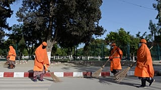 موظفات في البلدية الأفغانية بدعم وتمويل الأمم المتحدة