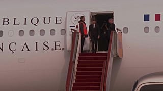 Emmanuel Macron visita China