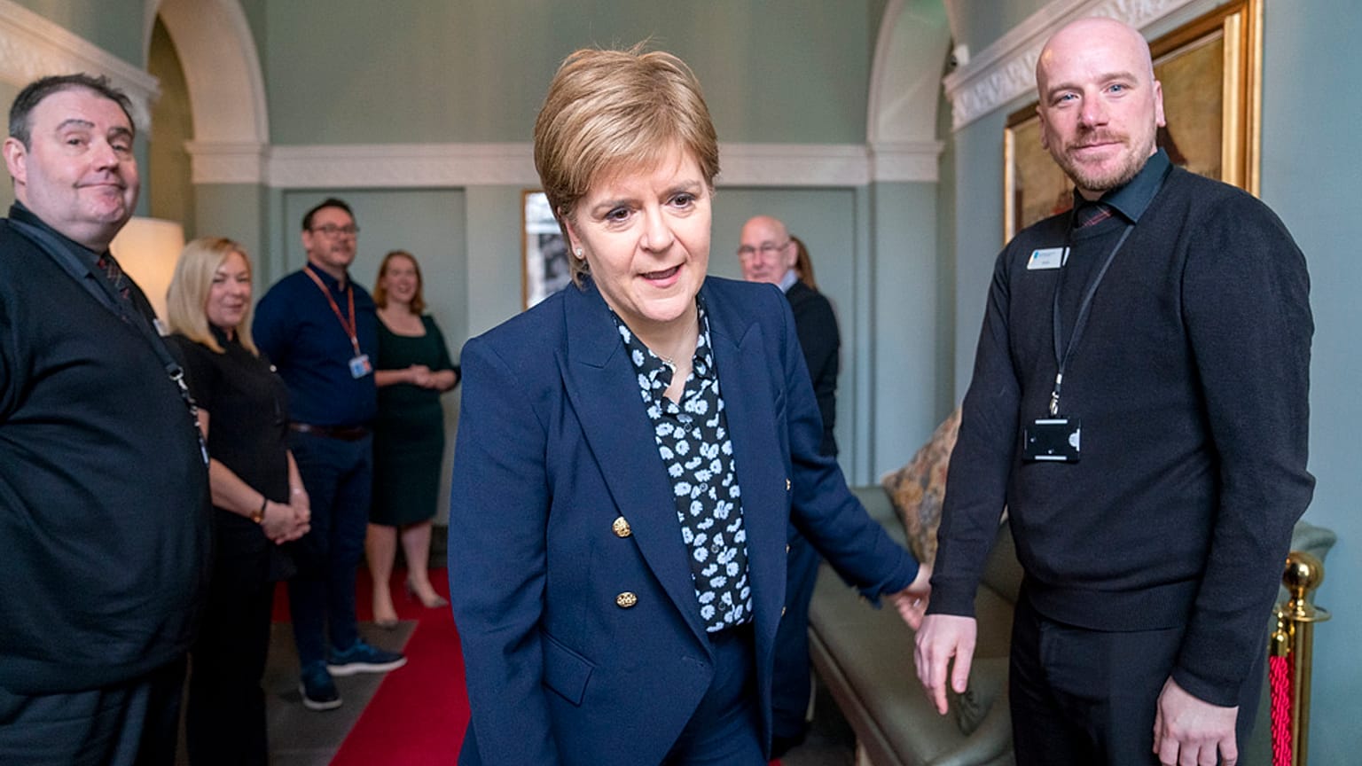 L'ultimo giorno di Nicola Sturgeon come premier di Scozia. (Edimburgo, 28.3.2023)