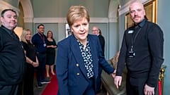 L'ultimo giorno di Nicola Sturgeon come premier di Scozia. (Edimburgo, 28.3.2023)
