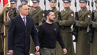 Ukrayna Devlet Başkanı Zelenskiy ve Polonya Cumhurbaşkanı Duda