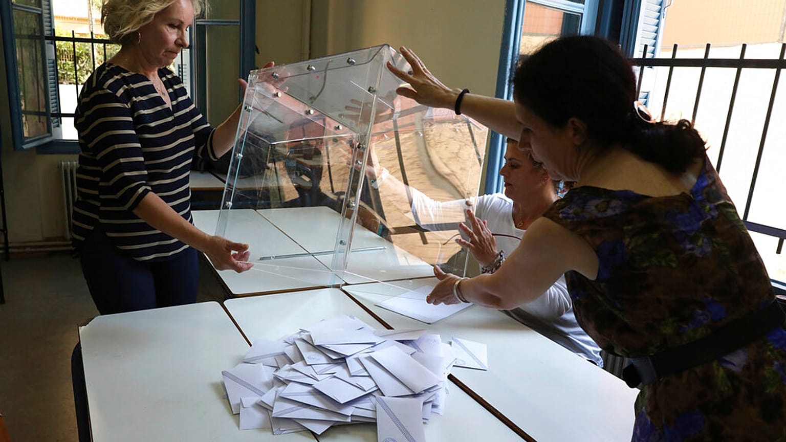Καταμέτρηση ψήφων στις βουλευτικές εκλογές του 2019