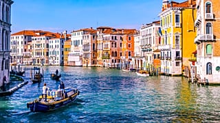 Canales de Venecia.
