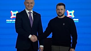 Duda e Zelenskyy em Varsóvia
