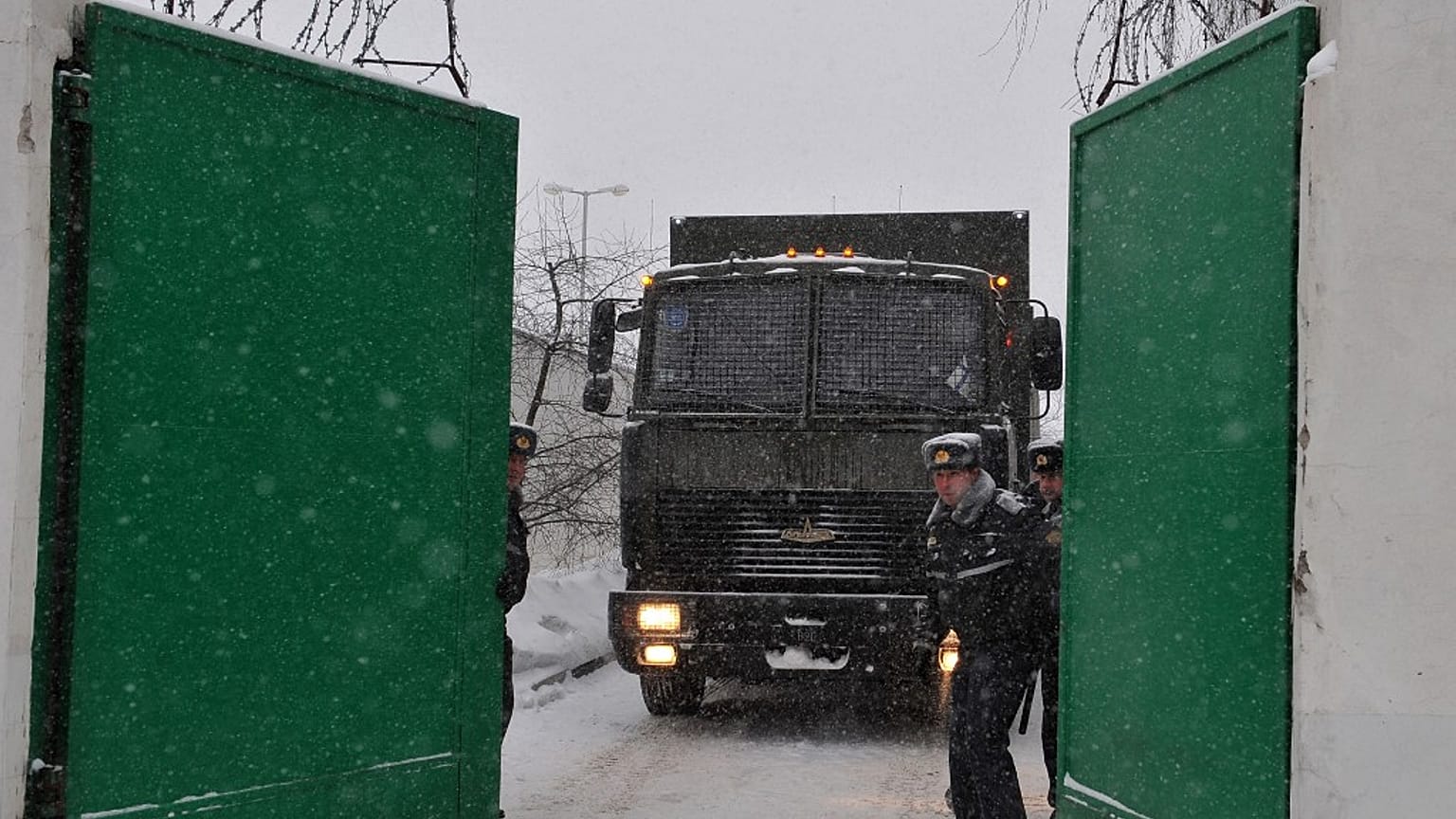 Belarus'ta bir hapishane
