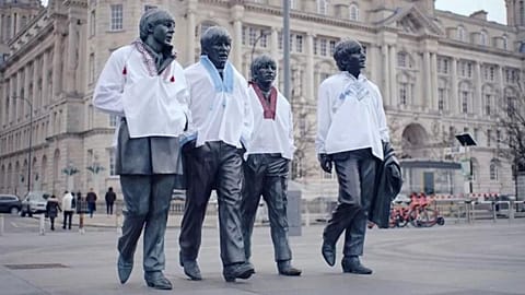 The Fab Four just got a makeover - with added Vyshyvankas