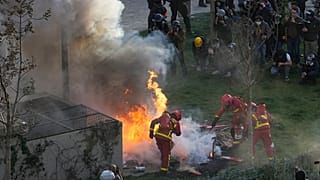 Протесты против пенсионной реформы во Франции не угасают