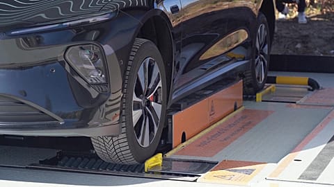 Chinese EV maker NIO plans to roll out over 100 'battery swap stations' across Europe this year.