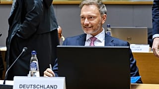 Deutschlands Finanzminister Patrick Lindner