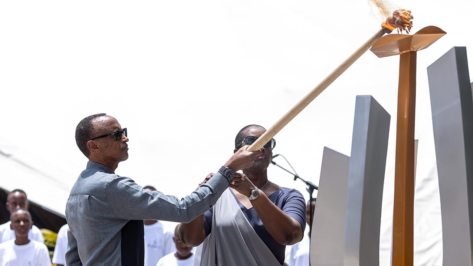 Commemoration in Kigali, Rwanda on the 29th anniversary